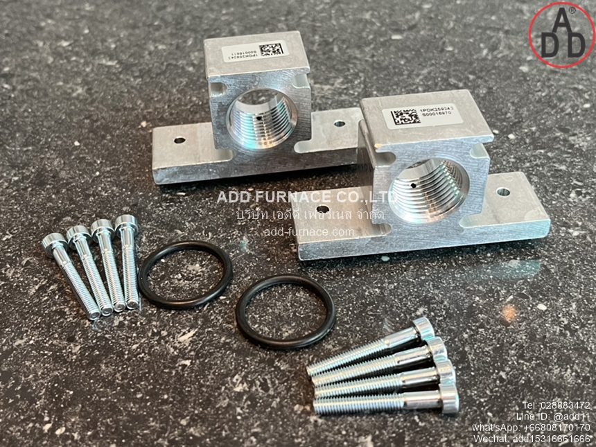 DUNGS GW Input/Output Flange Set Rp 1/2 (Complete) (5)